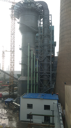 带湿电脱硫塔